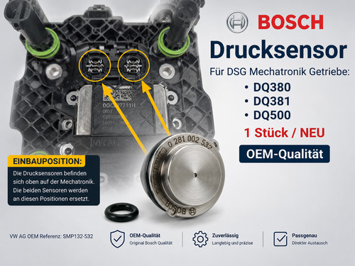 Bosch drucksensor dsg getriebe - bosch,